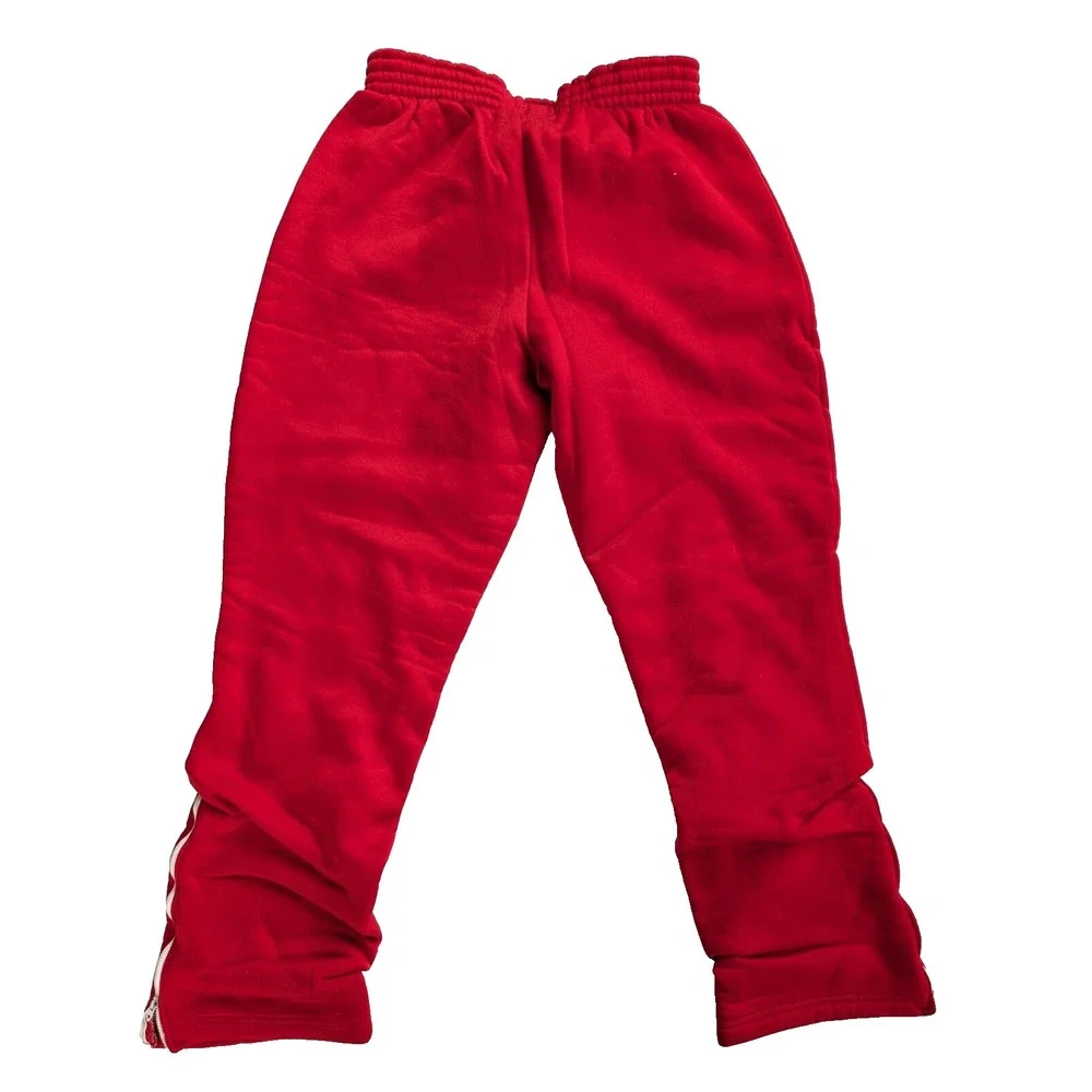 Mens XXL Vintage Champion Sweatpants Maryland Terps 80s Terps Red Double Lined‎